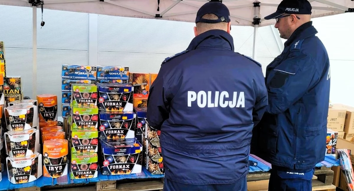 Sylwester pod lupą dzielnicowych. Policja sprawdza sprzedaż fajerwerków