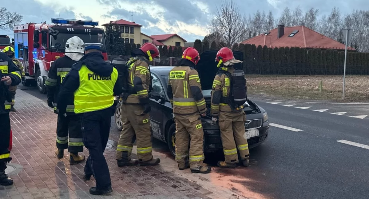 To nie był pożar auta w Wierzchlesie