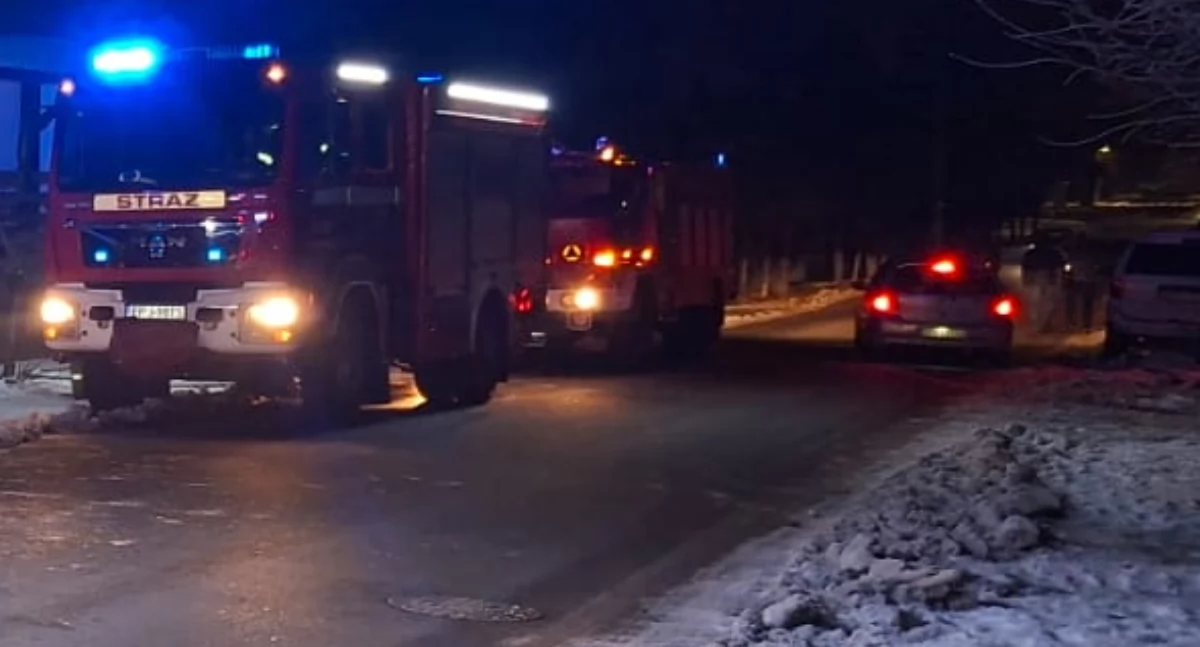 Wypadek w sieradzkim. Młoda kobieta w szpitalu
