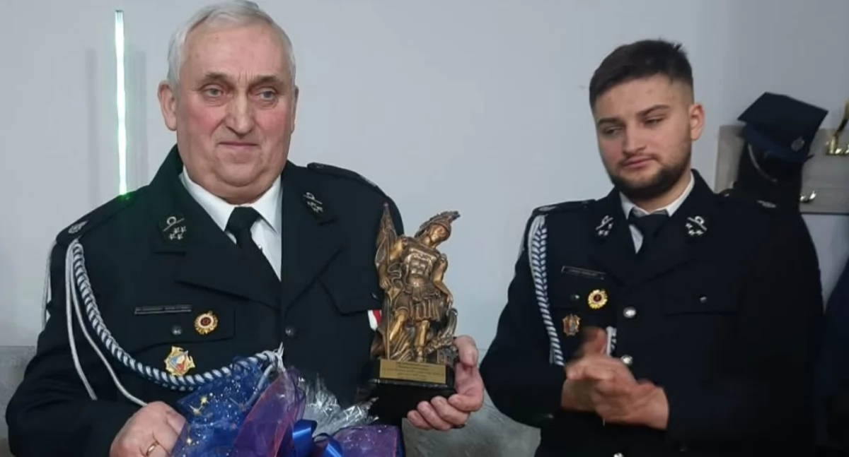 Zmiana warty w OSP Staw. Włodzimierz Niemczyński kończy 17-letni okres na stanowisku prezesa