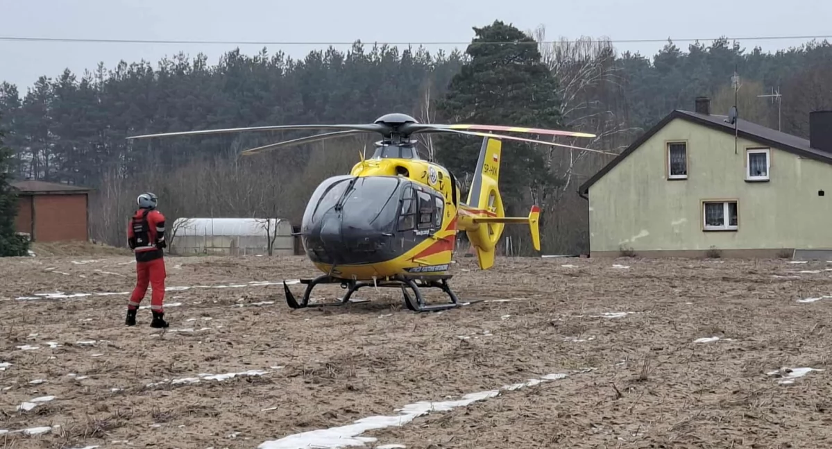 Nieszczęśliwy wypadek w gospodarstwie rolnym