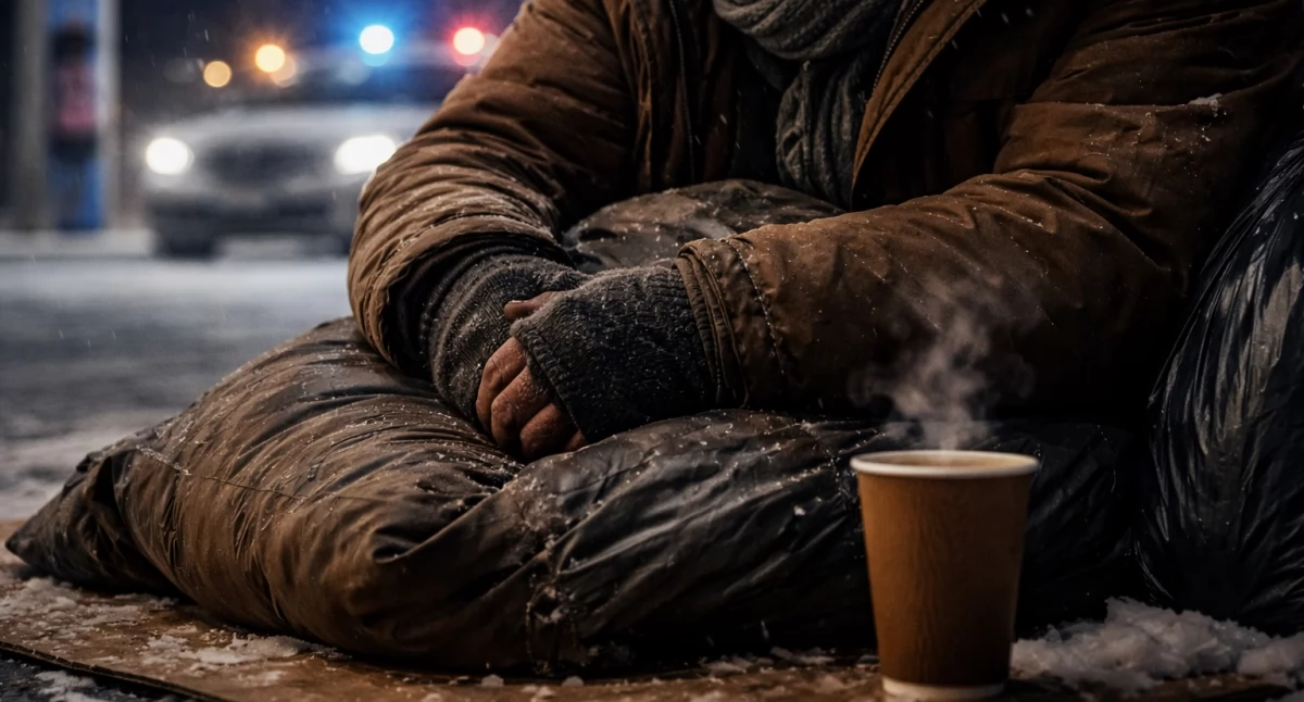 76-latek nocował na stacji benzynowej w Osjakowie. Interweniowała policja