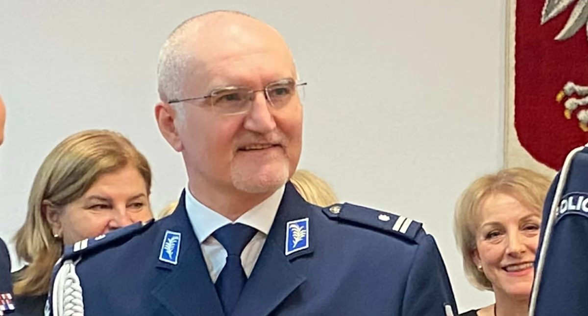 Zmiana w wieluńskiej policji: Kim jest nowy komendant podinsp. Tomasz Lubiński?