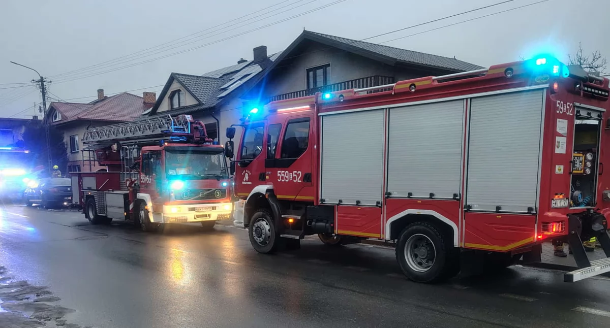 Szybka akcja w Ostrówku: Pożar opanowany, nikt nie ucierpiał