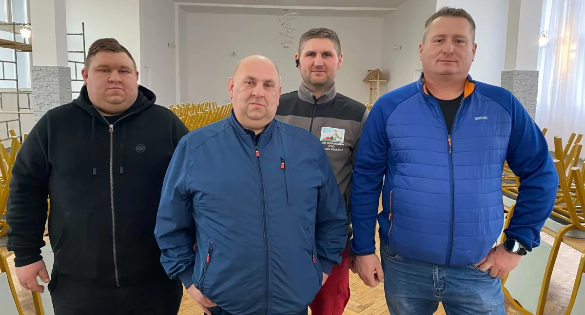 OSP Wierzchlas po remoncie: Nowa sala, AED i nabór do MDP