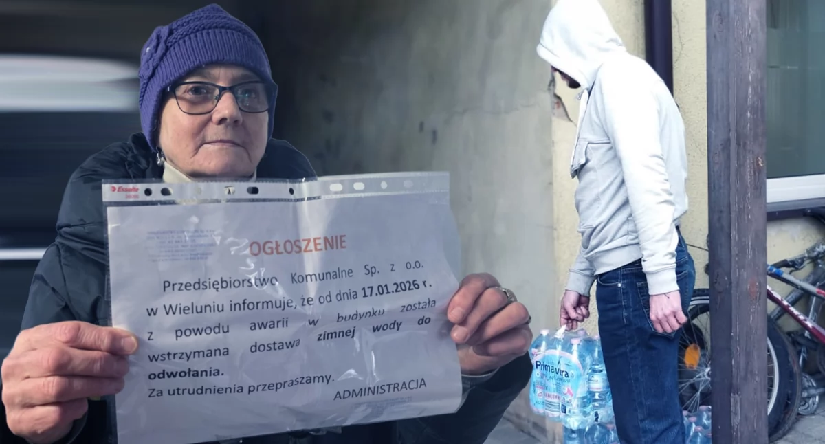 Od miesiąca pozbawieni bieżącej wody. Awaria w budynku socjalnym przy Krakowskim Przedmieściu w Wieluniu