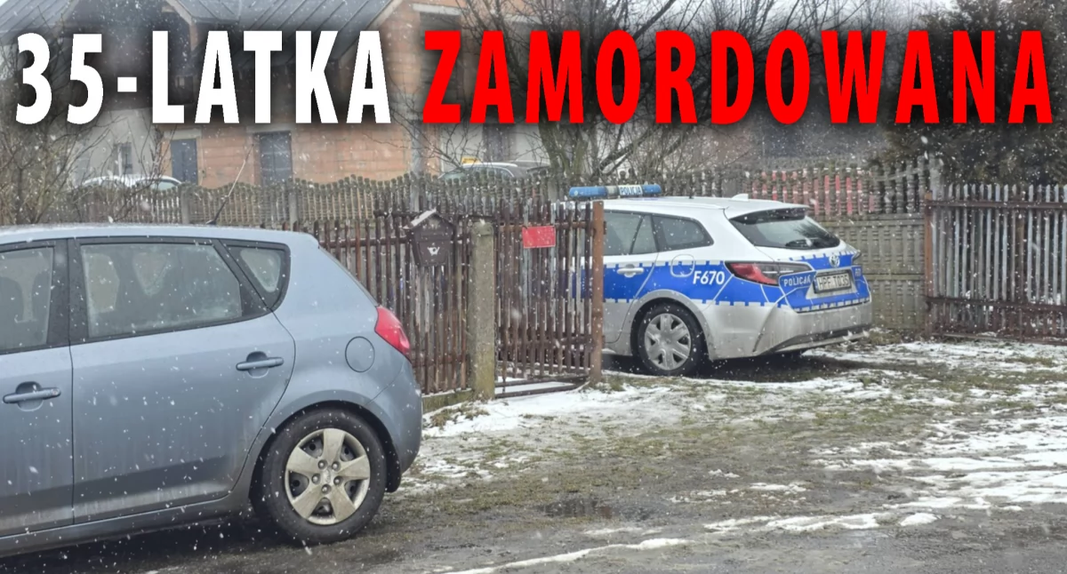 Morderstwo w Raczynie pod Wieluniem. 54-latek zabił 35-latkę - przyznał się i opisał przebieg zdarzenia
