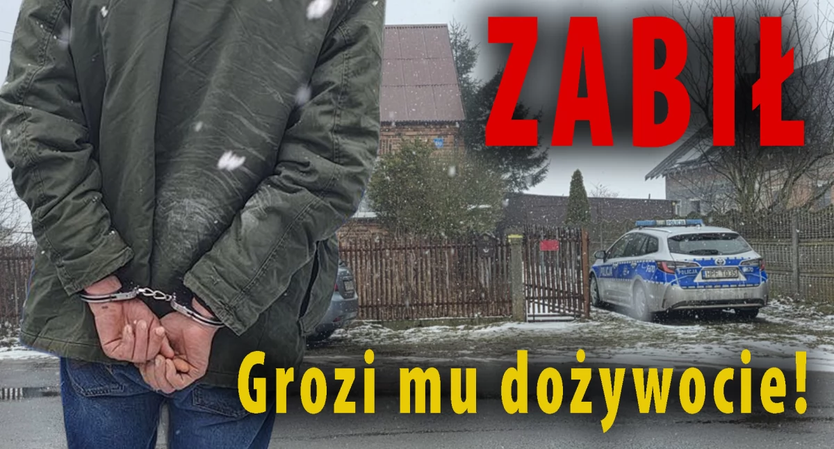 Zbrodnia w domu jednorodzinnym pod Wieluniem. Zbigniew G. przyznał się do zabójstwa, grozi mu dożywocie