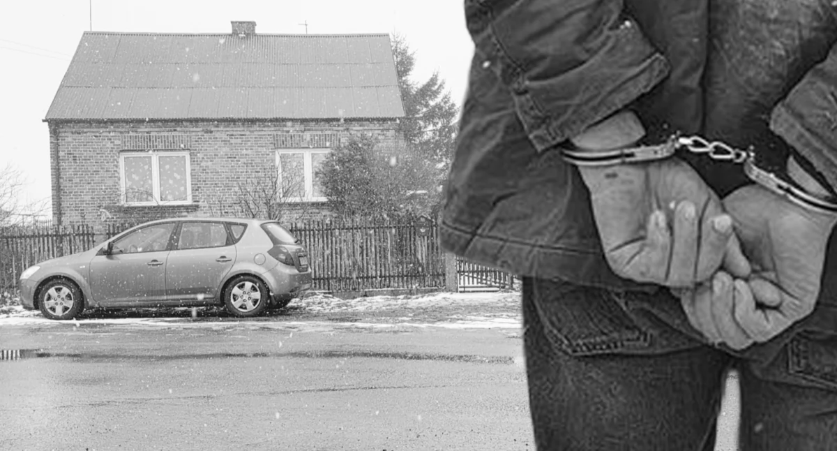 Wszędzie z nożem latał i groził, że kogoś zabije – mówią mieszkańcy Raczyna w gminie Czarnożyły