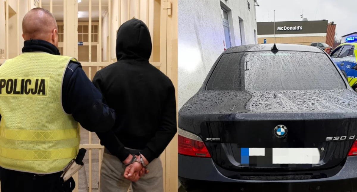Pijany 25-latek zasnął w swoim BMW - mężczyzna może zostać deportowany