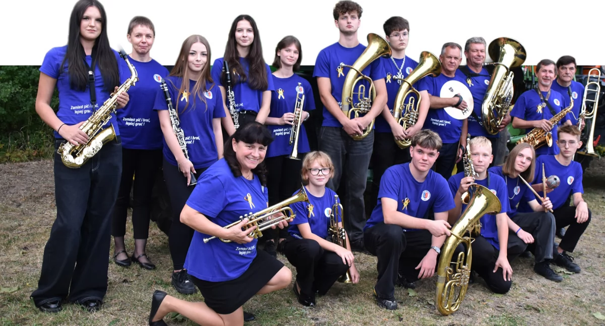 Czarnożylska Orkiestra Dęta ma 15 lat. Od dekady pod batutą Ireny Siorek