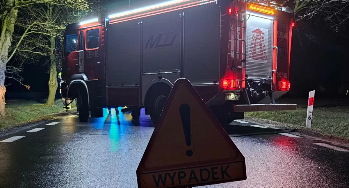 Tragiczny wypadek w Bogumiłowie: 22-letni kierowca zginął podczas ucieczki przed policją