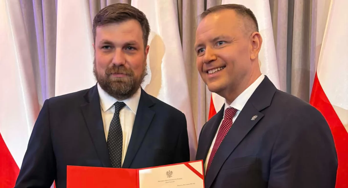 Wicestarosta wieluński Krzysztof Dziuba doradcą prezydenta RP Karola Nawrockiego
