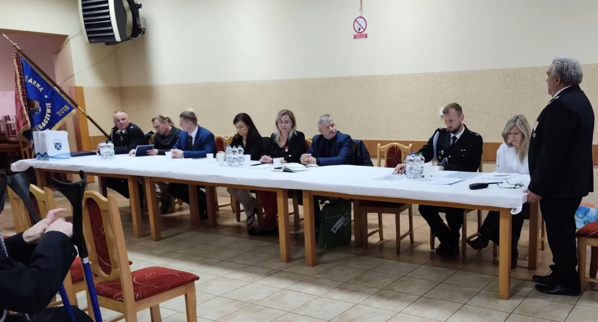 Strażacy z Trębaczewa wybrali nowe władze jednostki