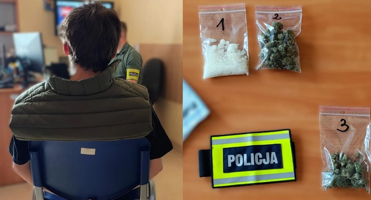 Policjanci zatrzymali dwóch braci - obydwaj mieli w domu narkotyki 