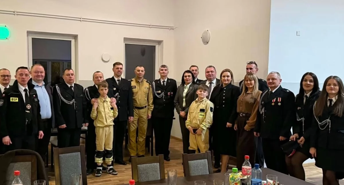 OSP Szczyty po walnym zebraniu. Jest absolutorium i zmiany w zarządzie