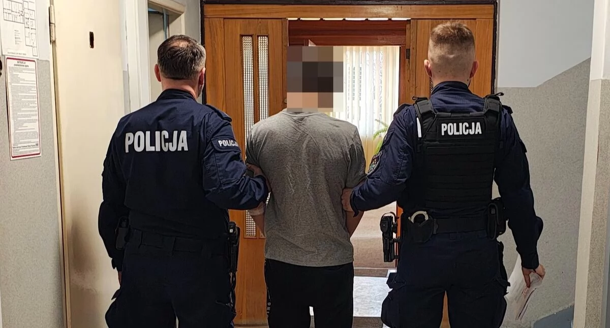 Atak nożem w Wieluniu. 20-latek z zarzutem usiłowania zabójstwa