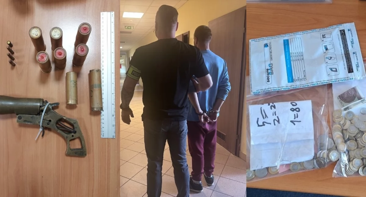 Włamali się do myjni samochodowej. Zatrzymano pięciu mężczyzn — w tle narkotyki i broń