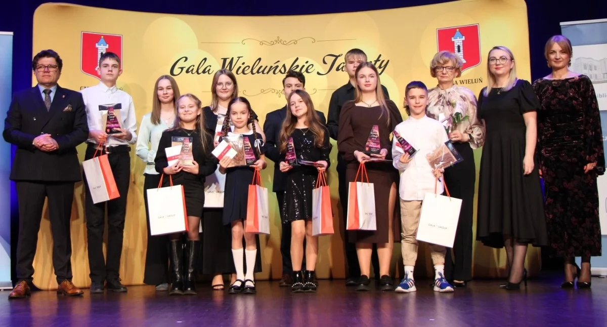 Wieluńskie Talenty 2026: Aż 115 uczniów nagrodzonych podczas gali