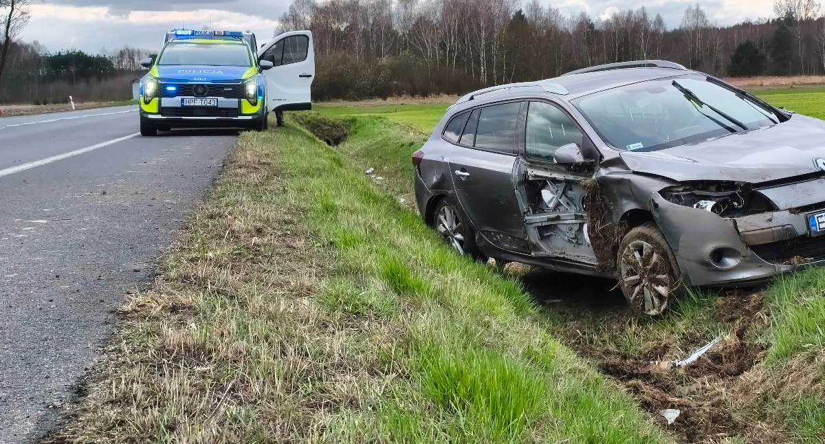 Groźny wypadek pod Osjakowem. 5-letnie dziecko w szpitalu