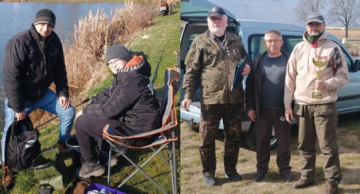 Wędkarze z Wielunia rozpoczęli sezon - kto wygrał pierwsze zawody?
