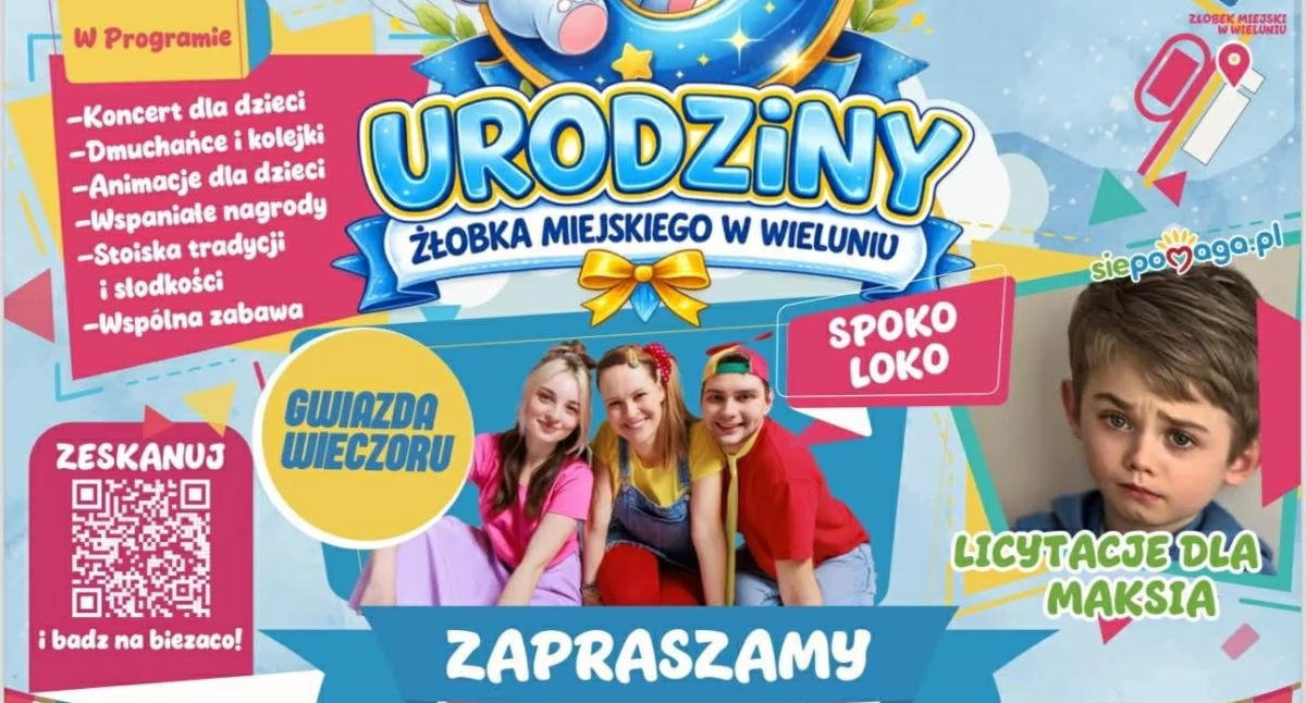Żłobek w Wieluniu będzie świętował 5 lat działalności!