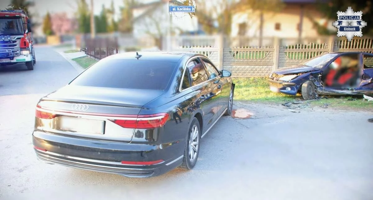 Tragiczny wypadek w Ostrowach nad Okszą. Zmarł 85-letni kierowca peugeota