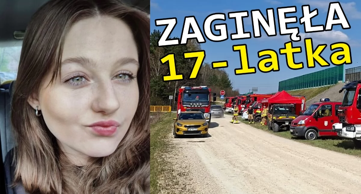 Trwają poszukiwania 17-letniej Miriam Wolniewicz. Strażacy przeczesują teraz teren powiatu kłobuckiego