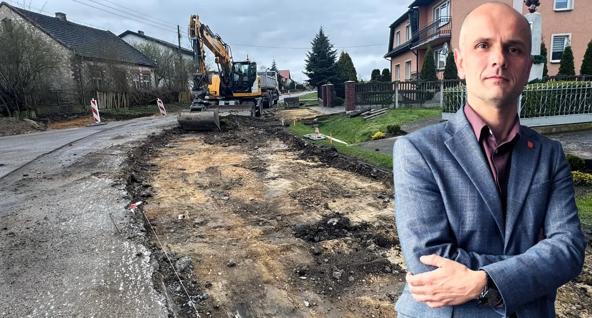 Gdy niemożliwe staje się możliwe. Modernizacja drogi w Wistce idzie pełną parą