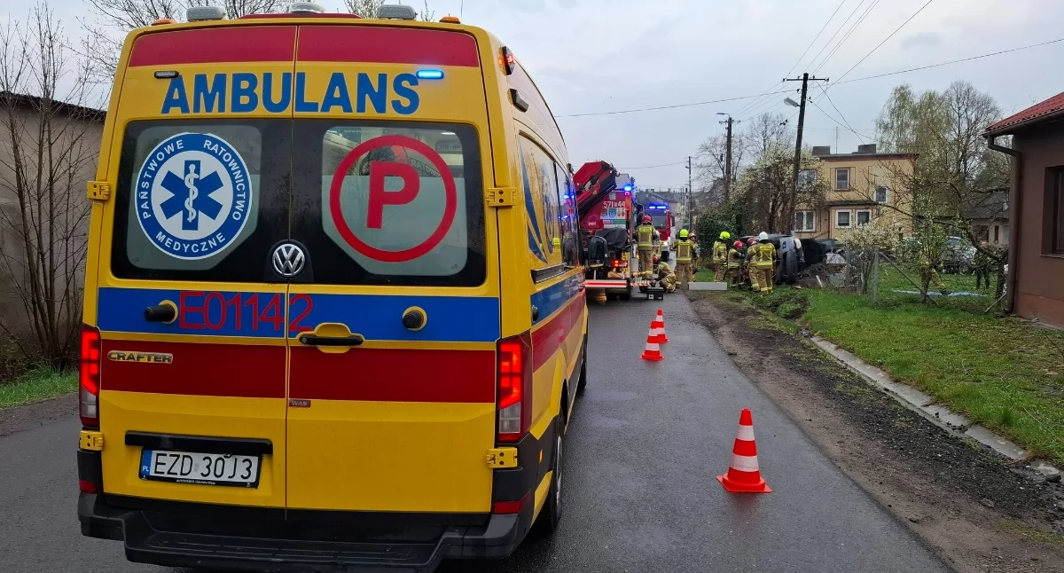 18-latek za kierownicą... stracił panowanie nad samochodem