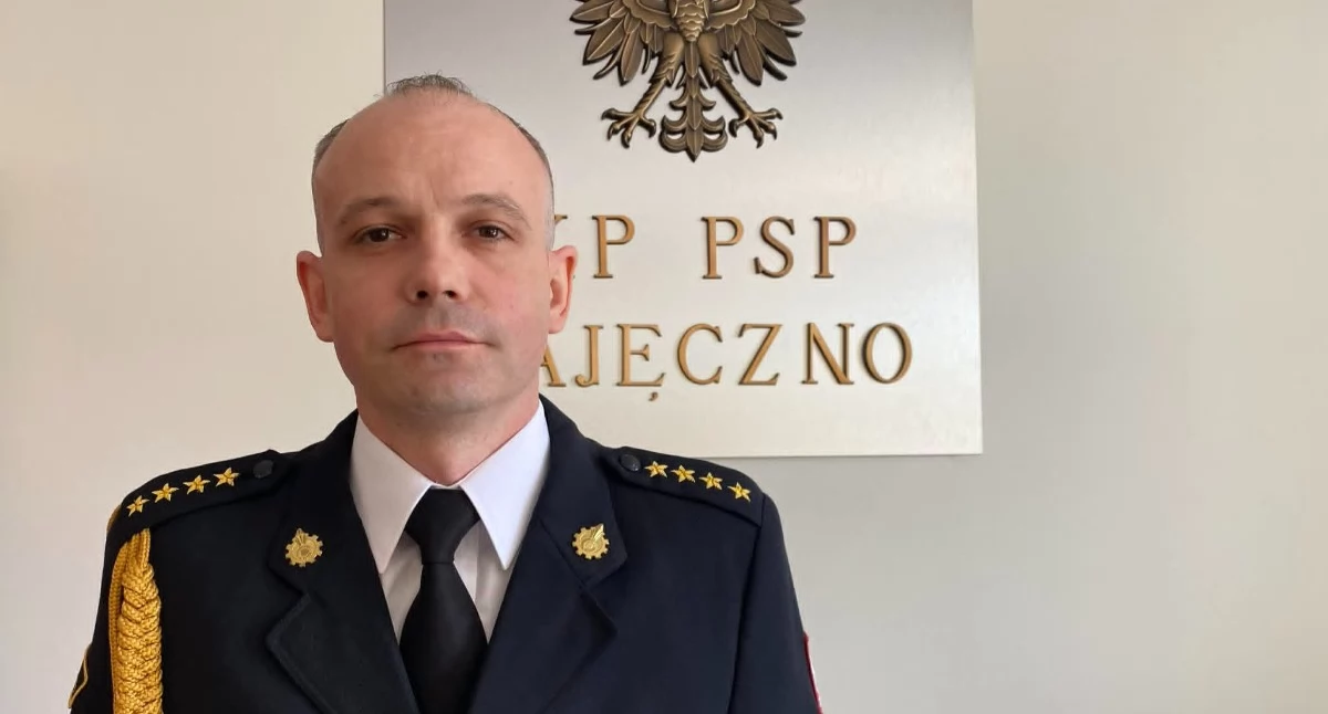 St. kpt. Adam Derda nowym Komendantem Powiatowym Państwowej Straży Pożarnej w Pajęcznie