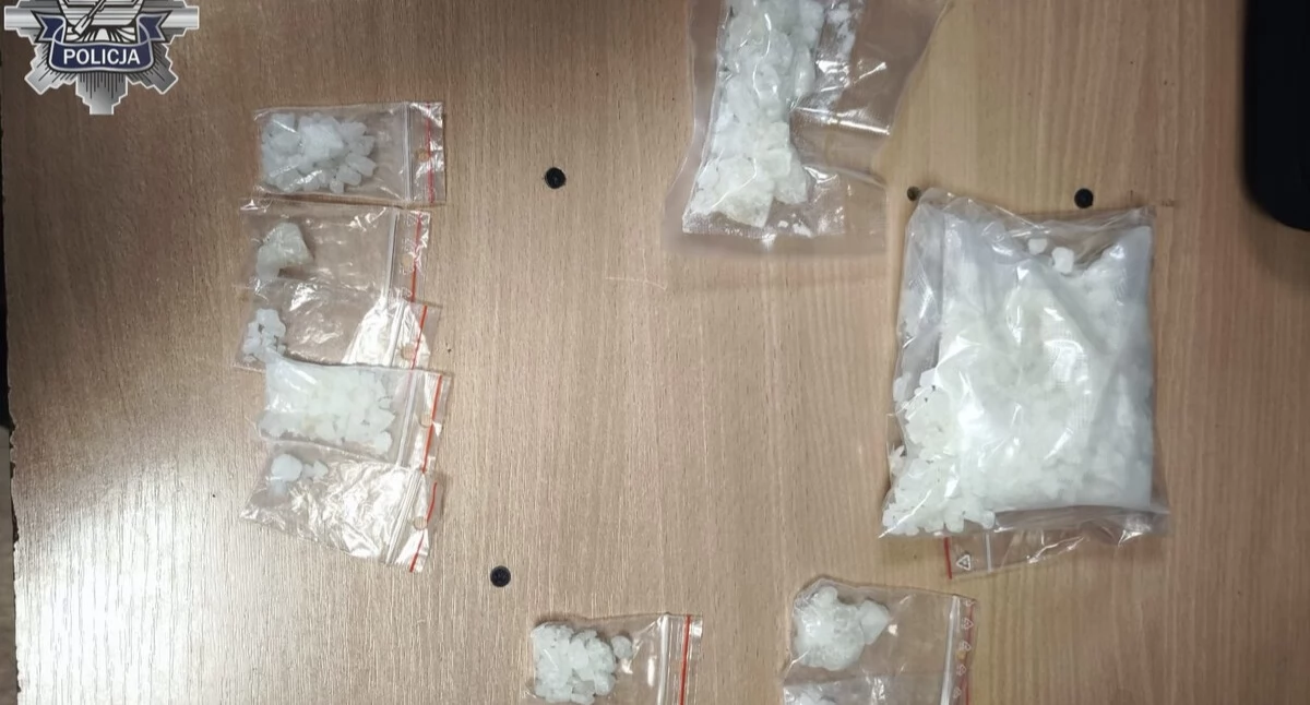 38-latek zatrzymany za narkotyki - wpadł przypadkowo przy kontroli drogowej