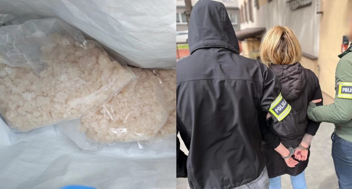 Dwie osoby przewoziły w aucie narkotyki - w sumie policjanci zabezpieczyli dwa kilogramy zakazanych środków