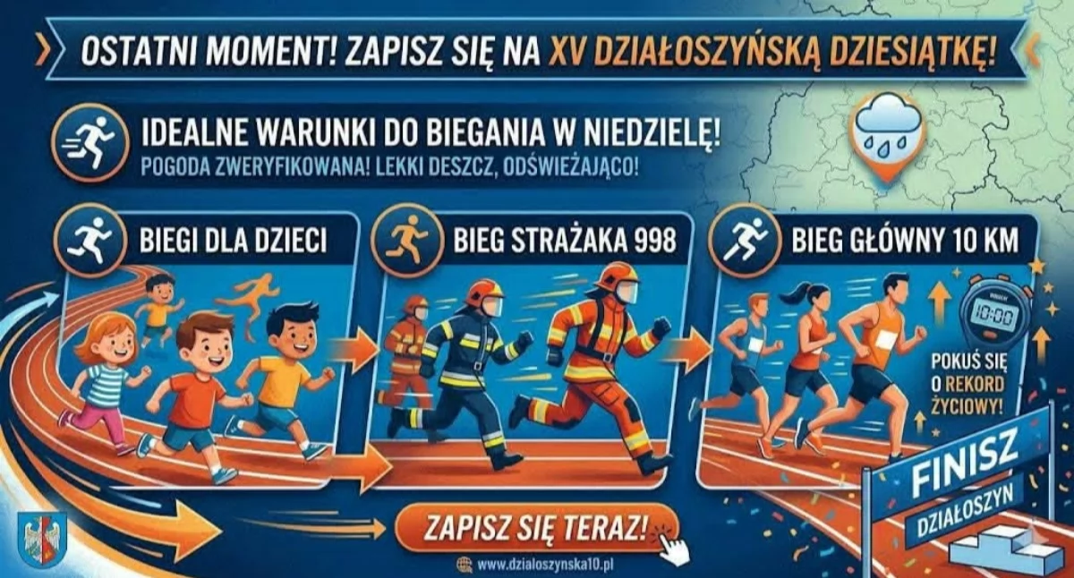 Wyjątkowy trening biegowy z mistrzynią świata w Działoszynie