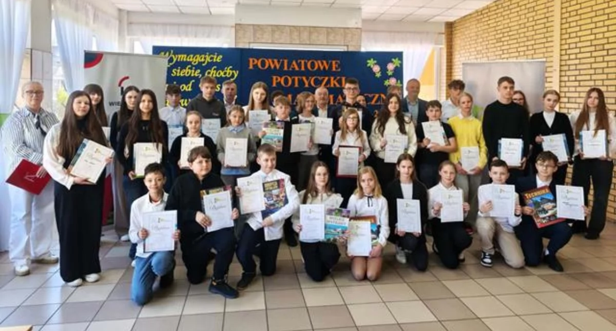 Powiatowe Potyczki Matematyczne w Wieruszowie - do rywalizacji przystąpiło ponad 120 uczniów