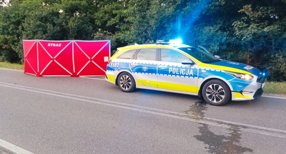 Wypadek śmiertelny. Nie żyje rowerzysta