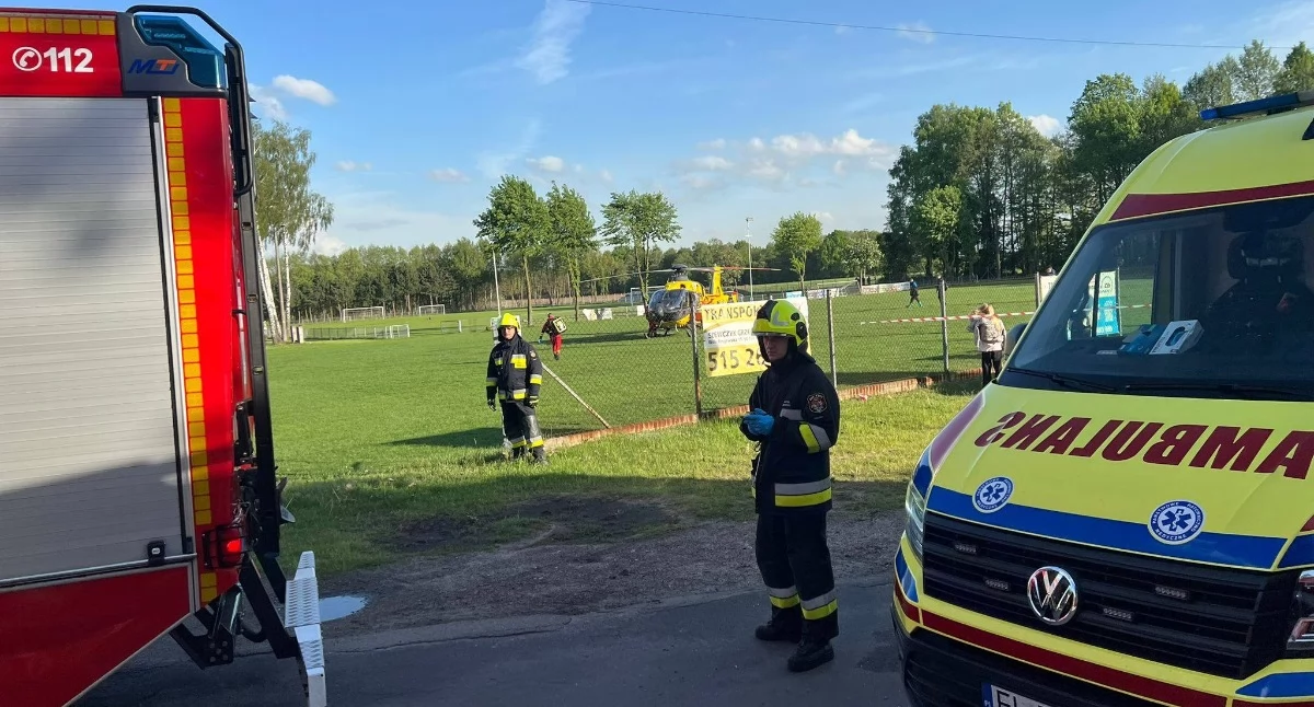Groźny wypadek samochodowy. Trzy osoby trafiły do szpitali, w tym 10-letnie dziecko.