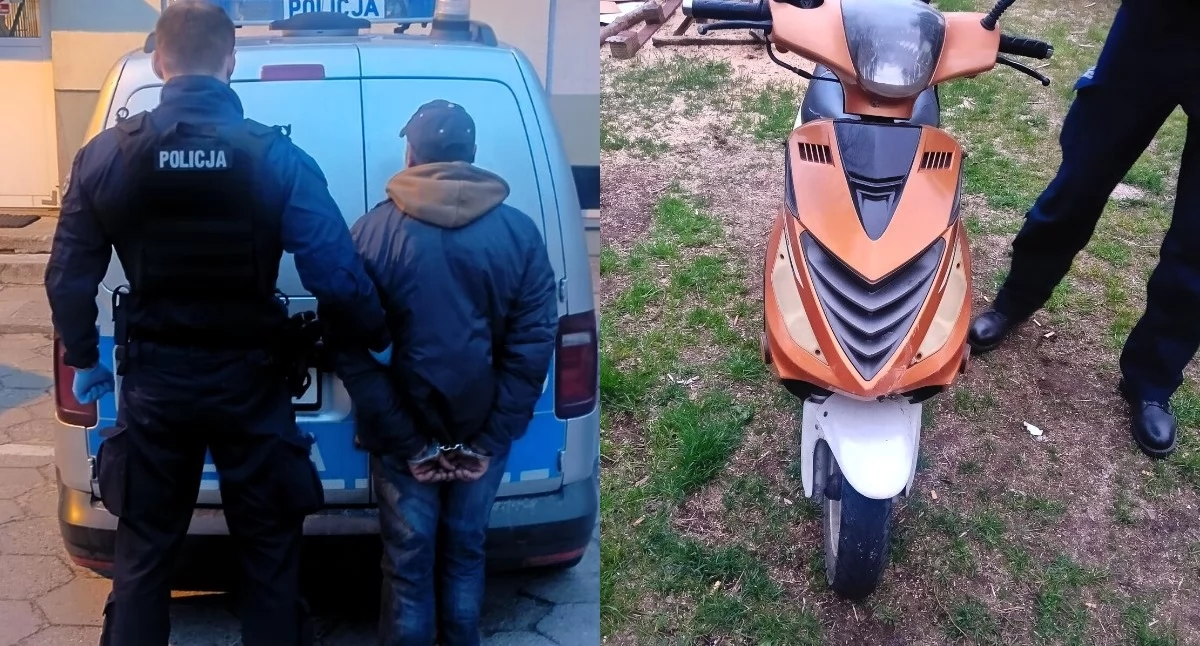 Pijany jechał skuterem - 46-latek miał blisko dwa promile alkoholu  