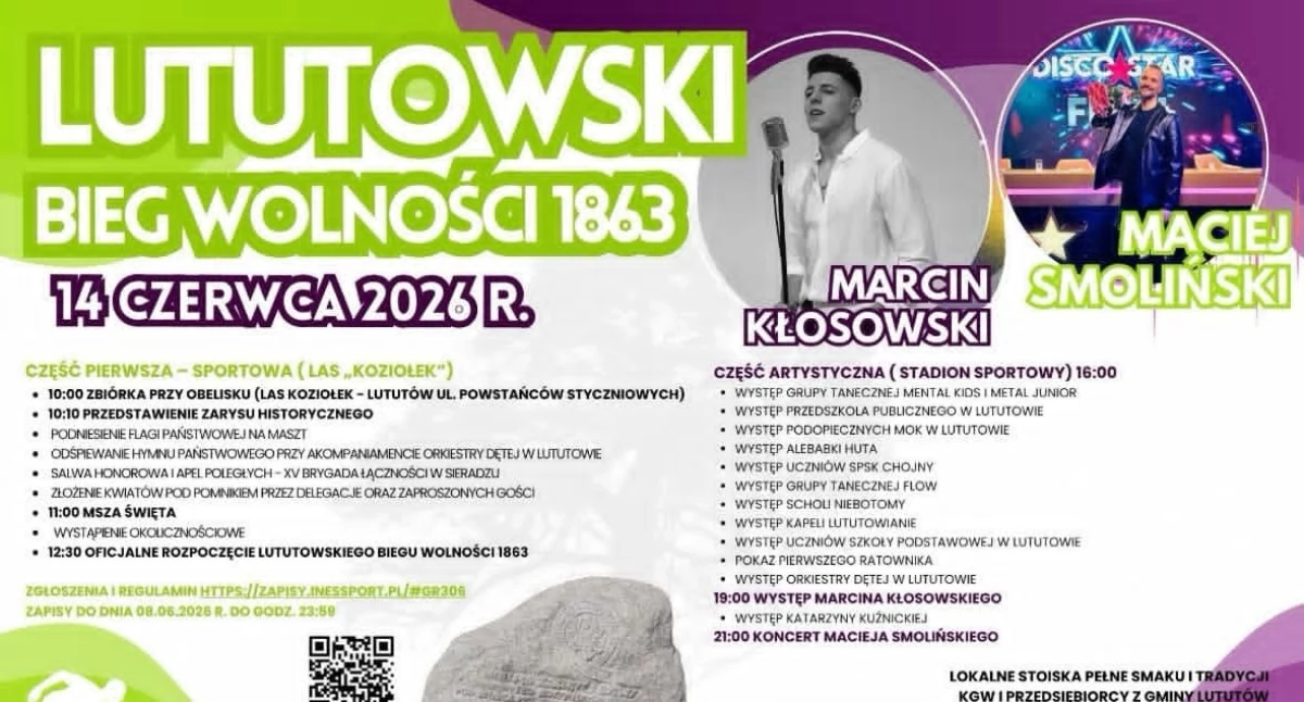 Lututowski Bieg Wolności 1863