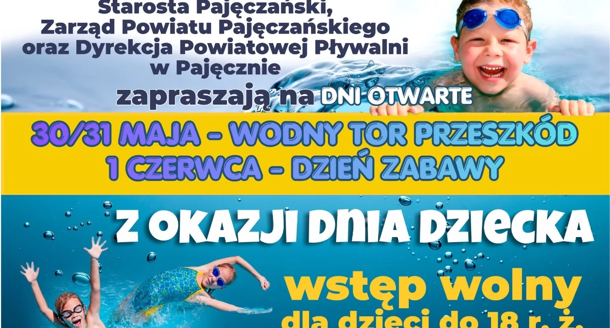 Dzień Dziecka pełen wodnych atrakcji w Pajęcznie.