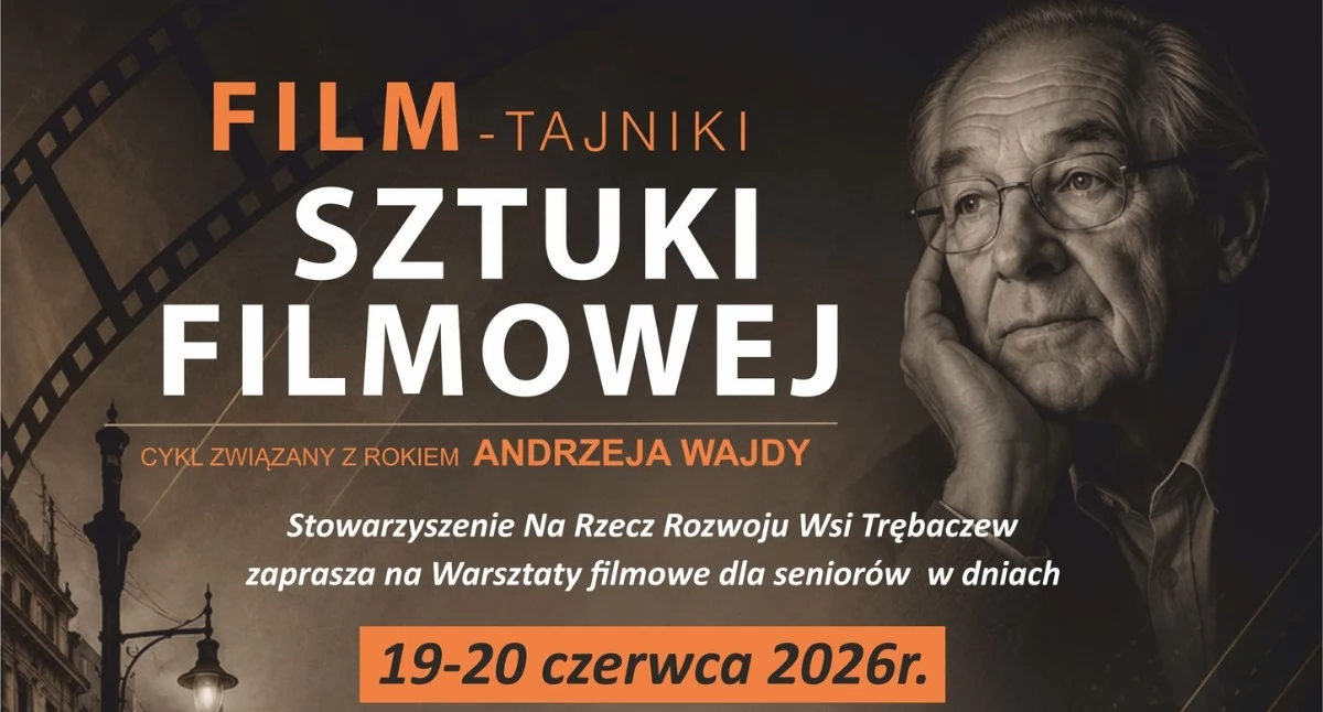 Filmowe warsztaty dla seniorów w Trębaczewie. „Tajniki sztuki filmowej” już w 19 czerwca