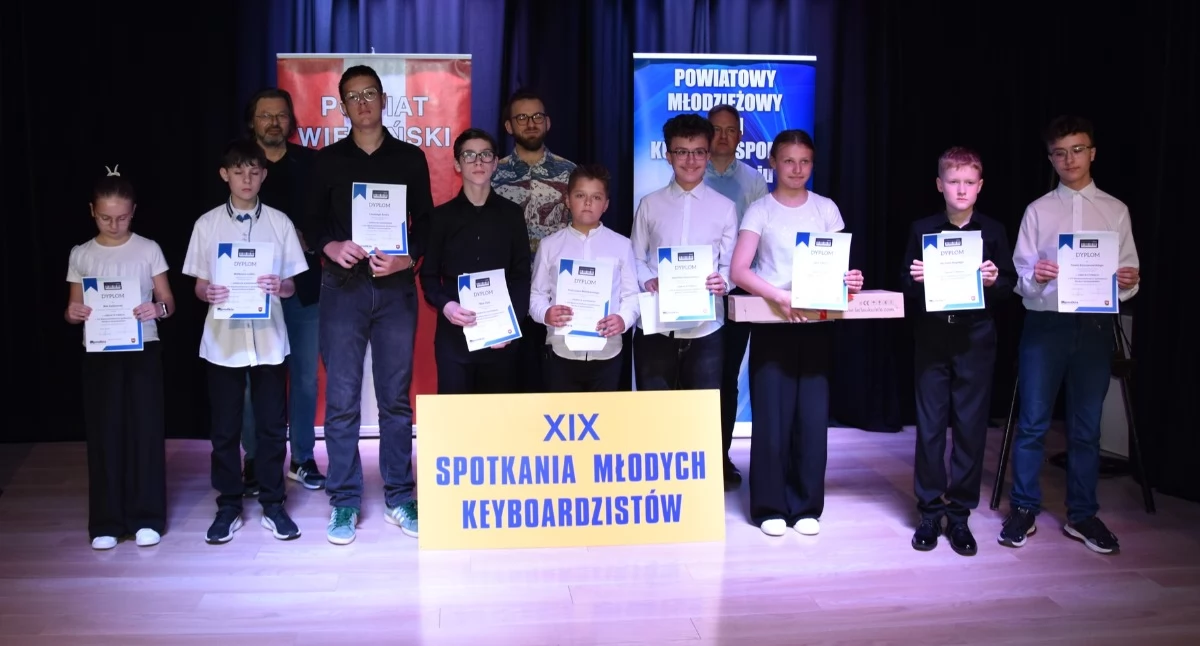 XIX Spotkania Młodych Keyboardzistów w Wieluniu przyciągnęły utalentowaną młodzież