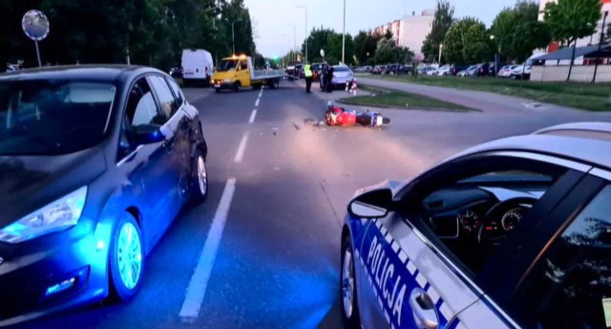 Niebezpieczny czwartek na drogach powiatu radomszczańskiego - 12 zdarzeń drogowych, jeden poważny wypadek