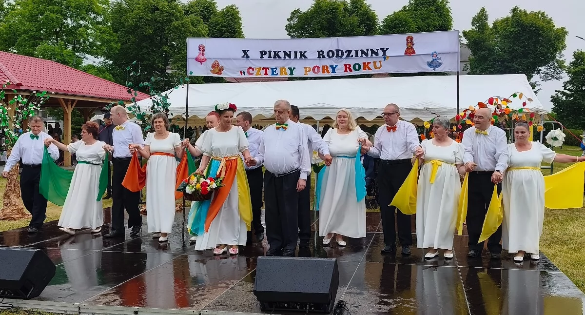Dom Pomocy Społecznej w Skrzynnie świętował X Piknik Rodzinny