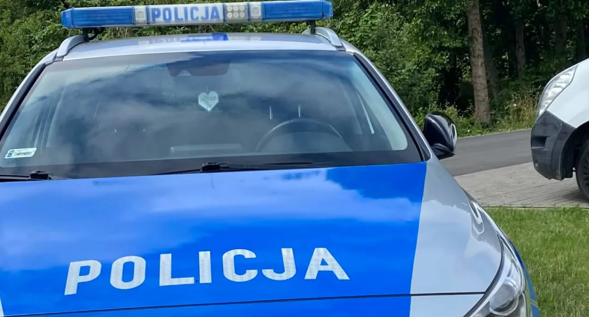 Zwrócił na siebie uwagę, bo krzyczał przez telefon i kopał kamienie - okazało się, że był poszukiwany przez policję i miał nielegalny towar w aucie