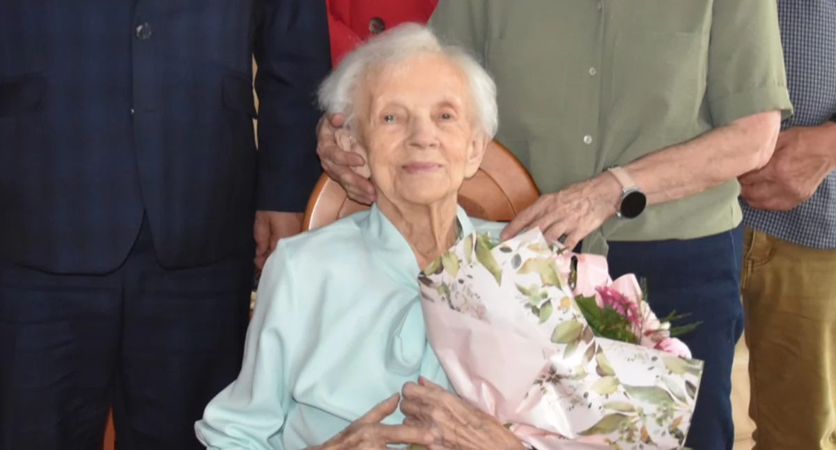 102 lata życia pełnego odwagi i radości: Helena Jastrząbek z Szynkielowa świętowała wyjątkowy jubileusz