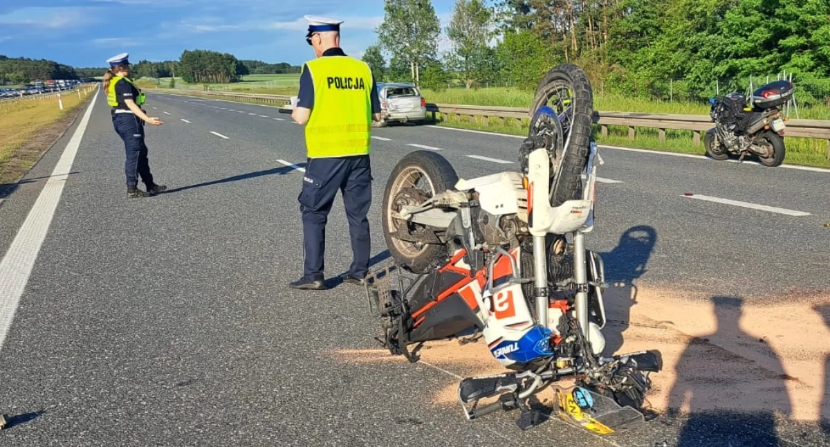 Poważny wypadek na S8. W akcji załoga LPR