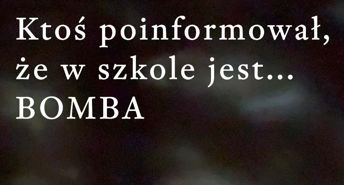 Alarm bombowy w szkole w Bełchatowie. Policja sprawdziła placówkę