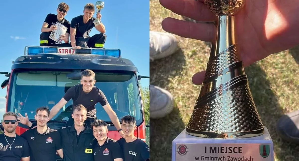 Historyczny sukces OSP Komorniki: Druhowie po raz pierwszy triumfowali w zawodach gminnych