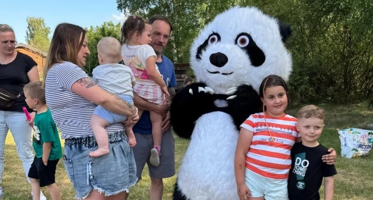 Dzień Dziecka sołectwa Niedzielsko na polu golfowym w Piskorniku. Rodzinne święto pełne zabawy i uśmiechów
